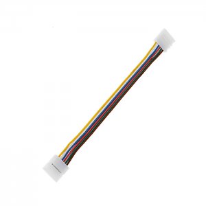 6” Interconnect Jumper Cable for RGB+CCT LED Strip Lighting