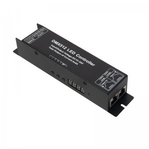 LED DMX512 Decoder - 4 Channel - 4 A/CH - Address Digital Display - 12-24 VDC