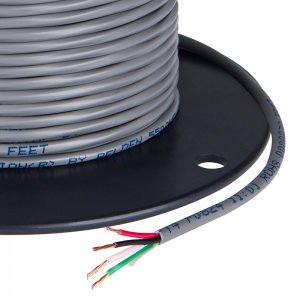 PVC Jacketed 18 Gauge Wire - Four Conductor Power Wire