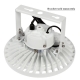 150W White UFO LED High Bay Light - Programmable Motion Sensor - 22000 Lumens - 400W MH Equivalent - 5000K