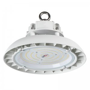 100W White UFO LED High Bay Light - 250W Equivalent - 13000 Lumens - 5000K