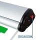 Edge Lit LED Exit Sign w/ Battery Backup - Single Face - Adjustable Angle