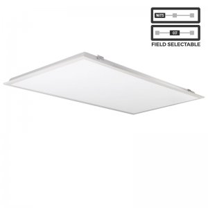 2x4 LED Backlit Panel Light - Selectable Wattage 30W / 40W / 50W - Selectable CCT 3500K / 4000K / 5000K - LPDBL-U1-24-SW3C-SP50