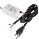 Mean Well LED Switching Power Supply - AP Series 12-35W Single Output LED Power Supply - 12V DC