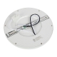 9” Selectable White LED Downlight w/ Chrome Trim - 18W Flush Mount Ceiling Light - 1,440 Lumens - 100 Watt Equivalent - Dimmable