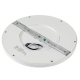 9” LED Downlight w/ Chrome Trim - 18W Flush Mount Ceiling Light - 1,440 Lumens - 100 Watt Equivalent - 4000K/3000K - Dimmable