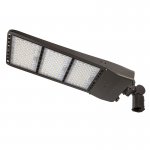 500W LED Parking Lot/Shoebox Area Light - 200-480V - 70,000 Lumens - 2,000W Metal Halide Equivalent - 5000K - Knuckle Slipfitter Mount