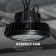 150W UFO LED High Bay Light - 19,500 Lumens - 400W Metal Halide Equivalent - 5000K