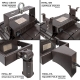 240W LED High Power Area Flood Light - 1000W Equivalent - 33600 Lumens