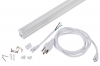 LED T5 Integrated Light Fixtures - Linkable Linear LED Task Lights - 575 lm/ft