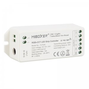 MiBoxer RGB+Tunable White LED Controller - Color-Changing/Tunable White - 6 Amps/Channel