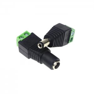 Standard Barrel Connector to Screw Terminal Adapter - CPS-2xST