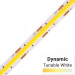 5m UltraBright™ Architectural Dynamic Tunable White COB LED Strip Light - COB Series LED Tape Light - 24V - IP20 - CRI90+