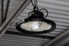 100W Black UFO LED High Bay Light - Programmable Motion Sensor - 15500 Lumens - 320W MH Equivalent