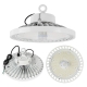 240W White UFO LED High Bay Light - Programmable Motion Sensor - 35000 Lumens - 1000W MH Equivalent - 5000K