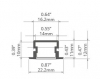 PDS-NK LED Strip Channel - Universal