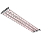 150W Linear LED Grow Light - 2 Band Red/White Light w/ Adjustable Heads