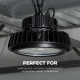 150W UFO LED High Bay Light w/ Reflector - 19,500 Lumens - 400W Metal Halide Equivalent - 5000K