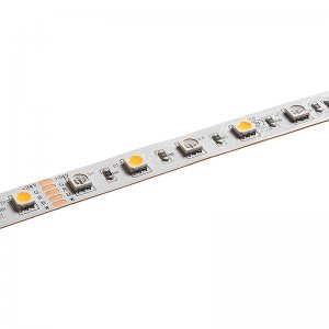 5m RGB+W LED Strip Light - Color-Changing LED Tape Light - 12V/24V - IP20