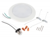 7\" LED Downlight - Flush Mount Ceiling Light - Retrofit LED Recessed Lighting Kit - 100 Watt Equivalent - Dimmable - 1000 Lumens