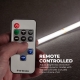 White LED COB Strip Light Kit - 5m Tape Light - 24V - Wireless RF Remote - 302 lm/ft