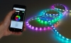 3m Digital RGB LED Strip Light - Single Addressable Color-Chasing LED Tape Light - 5V - IP67