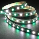 5m RGB+W LED Strip Light - Color-Changing LED Tape Light - 12V/24V - IP54 Weatherproof