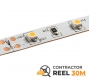 30m White LED Strip Light - Eco Series Tape Light - Contractor Reel - 24V - IP20