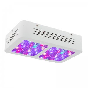 130W Full-Spectrum LED Grow Light - 12-Band Multi Spectrum - Selectable Vegetation and Bloom Switches