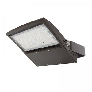 LED Flood Light - 100W Area Light - Yoke Mount - 250W Metal Halide Equivalent - 13,500 Lumens - 5000K