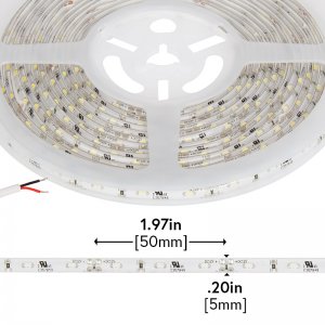 Outdoor LED Strip Lights - Weatherproof 12V LED Tape Light - Side Emitting - 59 Lumens/ft.