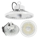 150W White UFO LED High Bay Light - Programmable Motion Sensor - 22000 Lumens - 400W MH Equivalent - 5000K