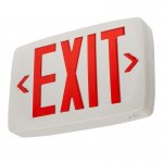 LED Exit Sign w/ Battery Backup - Single or Double Face