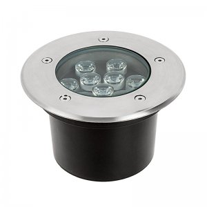 RGB LED In-Ground Well Light - 9 Watt Color Changing Landscape Light - RGB