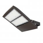 LED Flood Light - 240W Area Light With Optional Photocell - Yoke Mount - 750W Metal Halide Equivalent - 32,400 Lumens - 5000K