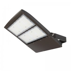 240W High Voltage LED Flood Light With Yoke Mount - 277-480 VAC - 750W MH Equivalent - Optional Photocell - 32,400 Lumens - 5000K