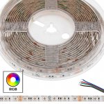 5m RGB Weatherproof LED Strip Light - Color-Changing LED Tape Light - IP64 - 12V/24V