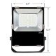 60W Smart LED Flood Light Fixture - MiLight / MiBoxer RGB+Tunable White - 120V - 6000 Lumens