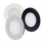 2.5" Recessed LED Downlight - Puck Courtesy Light Fixture - 90 Lumens - 2700K / 4000K / 5700K