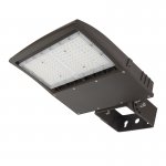 LED Parking Lot Light - 100W Shoebox Area Light - Trunnion Mount - 250W Metal Halide Equivalent - 13,500 Lumens - 5000K