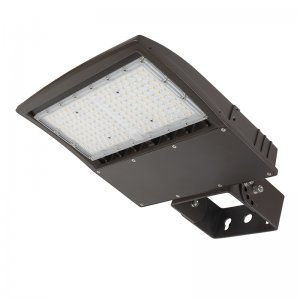 LED Parking Lot Light - 100W Shoebox Area Light - Trunnion Mount - 250W Metal Halide Equivalent - 13,500 Lumens - 5000K