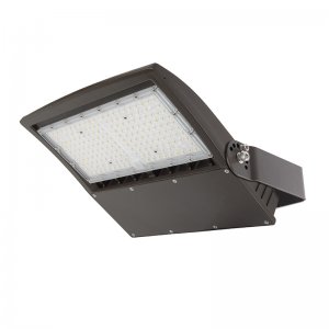 LED Flood Light - 150W Area Light with Optional Photocell - Yoke Mount - 400W Metal Halide Equivalent - 20,250 Lumens - 5000K