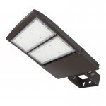 240W High Voltage LED Parking Lot Light With Trunnion Mount - 277-480 VAC - 750W MH Equivalent - Optional Photocell - 32,400 Lumens - 5000K