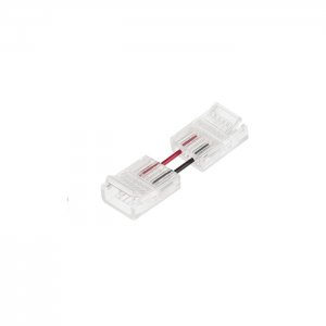 Solderless Clamp-On Up / Down ‘L’ Wire Connector - 12mm Single Color LED Strip Lights - 22 AWG