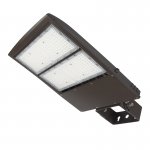 300W High Voltage LED Parking Lot Light With Trunnion Mount - 277-480 VAC - 1000W MH Equivalent - Optional Photocell - 40.500 Lumens - 5000K