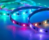 3m Digital RGB LED Strip Light - Single Addressable Color-Chasing LED Tape Light - 5V - IP67