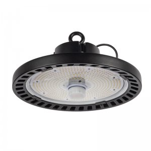 240W Black UFO LED High Bay Light - Programmable Motion Sensor - 35000 Lumens - 1000W MH Equivalent