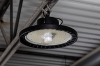 240W Black UFO LED High Bay Light - Programmable Motion Sensor - 35000 Lumens - 1000W MH Equivalent