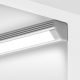 45-ALU LED Strip Channel - Corner