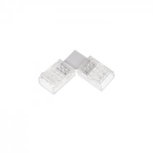 Solderless Clamp-On L Connector for 10mm Tunable White LED Strip Lights